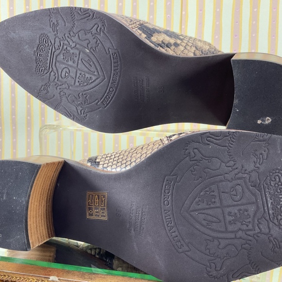 Pedro Miralles Leather Mules - Picture 15 of 16